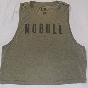 No Bull crop muscle tank